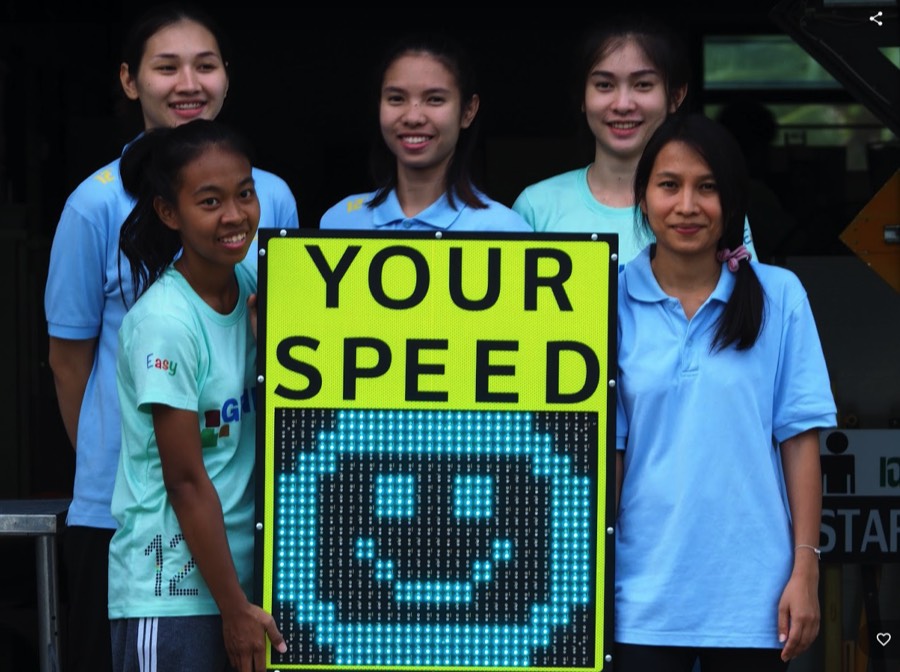 your speed sign